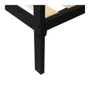 Metal Bed Frame With Headboard Minimalist Mattress Base Platform
