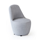 Mikee Single Lounge Chair Light Grey