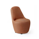 Mikee Single Lounge Chair Rust