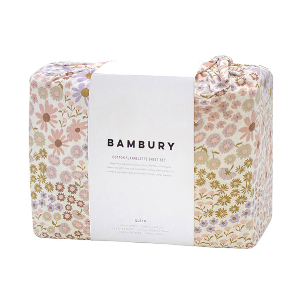 Bambury Millie Flannelette Sheet Set
