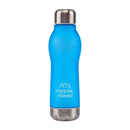 Mineral Water Bottle Plus A Mineral Stone Pouch Aqua Blue