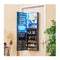 Lockable Mirror Jewelry Cabinet With 3 Colour Led Light
