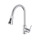 Pull Out Kitchen Mixer Tap Swivel Spout Temperature Display
