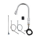 Pull Out Kitchen Mixer Tap Swivel Spout Temperature Display