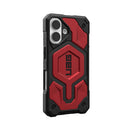 UAG Monarch Pro Magsafe Apple Iphone 16 Rugged Case Crimson
