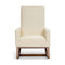 Modern Rocking Chair With Rubber Wood Base For Living Room