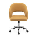 Modern Swivel Back Home Office Leisure Chair With Adjustable Height