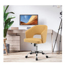 Modern Swivel Back Home Office Leisure Chair With Adjustable Height