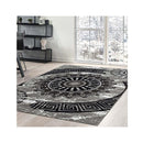 Moongate Modern Grey Rug