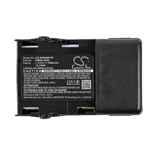 Cameron Sino Cs Knb630Tw 1300Mah Replacement Battery For Kenwood