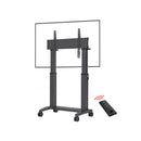 North Bayou Heavy Duty Electric Height Adjust Tv Trolley