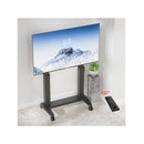 North Bayou Heavy Duty Electric Height Adjust Tv Trolley
