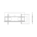 Arkin Anti Theft Wall Mount For 43 To 90 Inch Tv Up To 80Kg