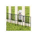 10Pcs Garden Fence Border Rustproof Metal 42Cm