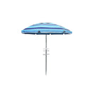 Outdoor Beach Umbrellas Sand Blue