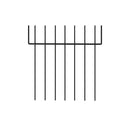 25Pcs Garden Fence Border Rustproof Metal