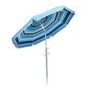 2M Outdoor Beach Umbrellas Sand Blue