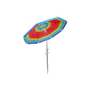 Outdoor Beach Umbrellas Sand Colourful