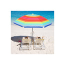 Outdoor Beach Umbrellas Sand Colourful