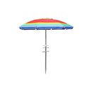 Outdoor Beach Umbrellas Sand Colourful