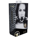 Florence Collection Silicone Ball Gag Black Breathable Mouth Restraint