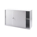 Move Perforated Sliding Door Cupboard 1530Mm Width Assembled