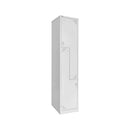 Move Step Door Locker Assembled 1830 H X 380 W X 455Mm D Silver Grey