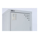 Move Two Tier Locker Assembled 1830 H X 305 W X 455Mm D Silver Grey
