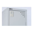 Move Extra Large 1 Tier Locker Assembled 1830 X 380 X 455Mm Silver Grey