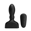 Mr Play Inflatable Anal Plug With Wireless Remote Black