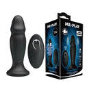 Mr Play Powerful Vibrating Anal Plug Rechargeable With Remote Black