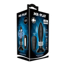 Mr Play Rotation Beads Anal Plug Beaded Butt Plug With Remote Black