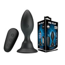 Mr Play Vibrating Anal Plug Usb Rechargeable With Remote Black