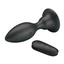 Mr Play Vibrating Anal Plug Usb Rechargeable With Remote Black