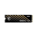 Msi Spatium M461 Pcie Nvme 4Tb Ssd Sequential Read Up To 5000Mbs