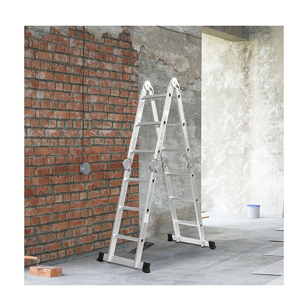 Multi Purpose Ladder Aluminium Silver – Simply Wholesale