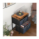 Multifunctional Bed Side Table With Anti Toppling Device For Bedroom