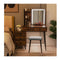 Multifunctional Vanity Table With 3 In 1 Charging Station For Bedroom