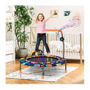 Toddler Music Trampoline With Colorful Led Lights For Kids