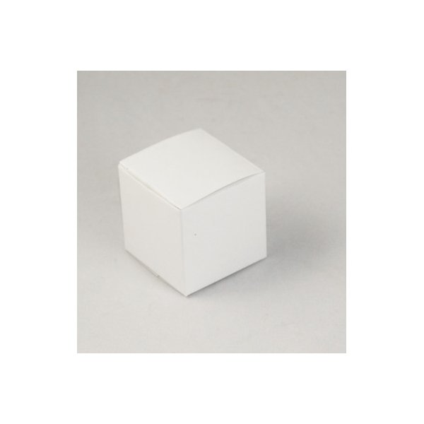 10 Pack Of White 5X5X8Cm Square Cube Card Gift Box Chocolate Soap Box
