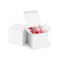 10 Pack Of White 5X5X8Cm Square Cube Card Gift Box Chocolate Soap Box