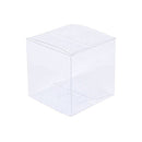 10 Pack Of 6Cm Clear Pvc Plastic Folding Packaging Chocolate Soap Box