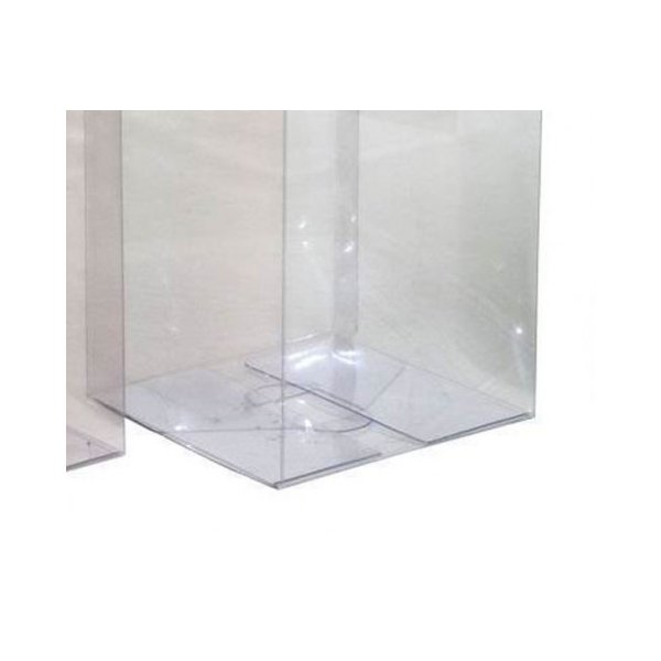 10 Pack Of Large Plastic 22X15Cm Rectangle Cube Box Showcase Packaging