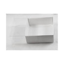 10 Pack Of 8Cm Square Wedding Invitation Cookie Gift Box 2Cm Deep