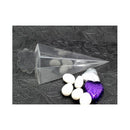 10 Pack Of Clear Pyramid Triangle Shaped Small Clear Gift Box