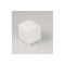 10 Pack Of White 5Cm Square Cube Card Gift Box Folding Packaging Small