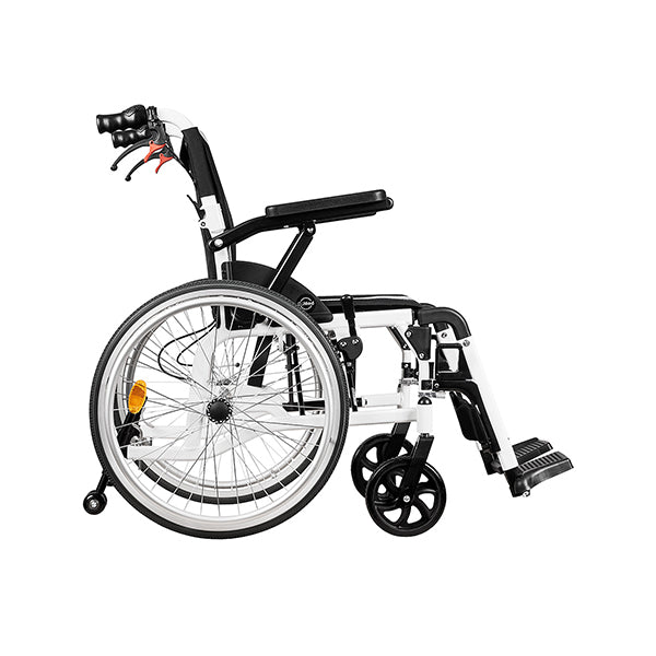 Myride Self Propelled Wheelchair Fully Featured White