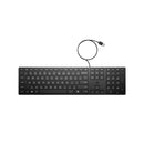 HP Wired 320K Full Sized Keyboard Compatible With Windows 10 Pc Laptop
