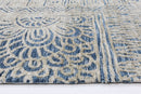 Lagoon Arc Navy Tribal Rug