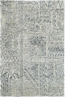 Juniper Arc Anthracite Tribal Rug